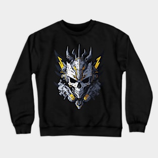 Mecha Skull S01 D01 Crewneck Sweatshirt